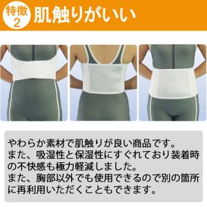 コルセット 胸部 サポーター ライトバンド ハ...の詳細画像3
