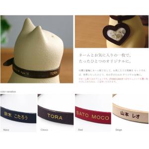 ペット用 骨壺 ミーチョA グレー 骨つぼモニ...の詳細画像5