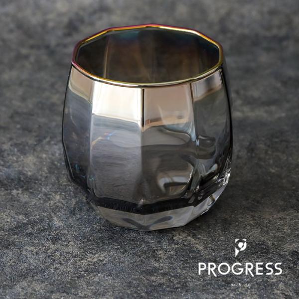 PROGRESS ロックグラス Vertex-Aurora お酒 グラス プレゼント ガラス おしゃ...
