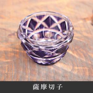 薩摩切子オールド（銅赤）八角籠目280cc 薩摩びーどろ工芸 22003