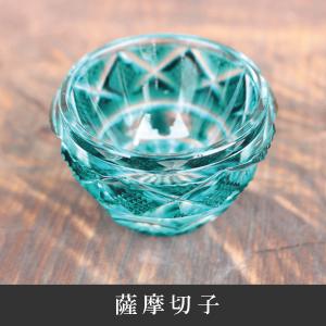 薩摩切子オールド（銅赤）八角籠目280cc 薩摩びーどろ工芸 22003