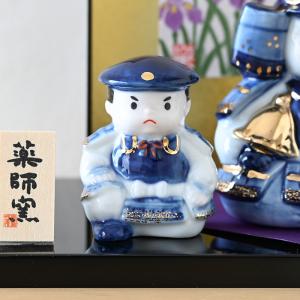 染錦初陣大将飾り 5568 五月人形 薬師窯 ...の詳細画像5