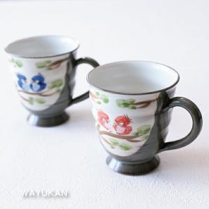 京焼 清水焼 鳥獣戯画蓋付きマグカップ a柄赤絵 : 松韻堂 Yahoo!店