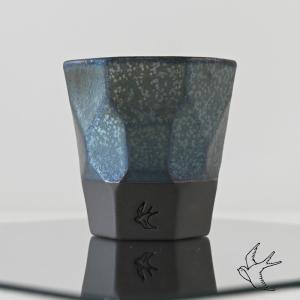 有田焼 陶悦窯 結晶金銀彩 ペアロックカップ 誕生日プレゼント 退職祝