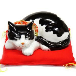 九谷焼 縁起置物 招き猫 4.8号招き猫 金富士＜インテリア ギフト