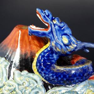 九谷焼 【オールド九谷】九谷焼 獅子香炉 交趾 作家 糠川孝之 : 和座