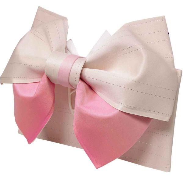 日本製 グラデーション リバーシブル ラメ入り 浴衣 浴衣帯 作り帯 ゆかた帯 結び帯 オフホワイト...