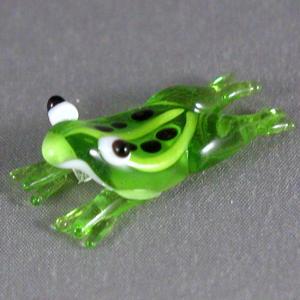 ガラス緑蛙 両足けりの詳細画像3