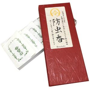 新商品  掛け軸用 表具用 高級香 令和印の掛軸防虫香（白檀香） 1袋10箱入り ネコポス便対応｜wazakkahonpo