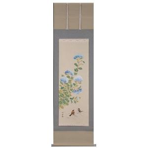 掛け軸専門店 掛軸 通販 金魚（奥田 拓也） 夏用掛軸 日本画 全国送料