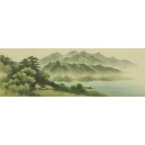 和額/らんま額 欄間額 /扁額/額装作品 彩色...の詳細画像1