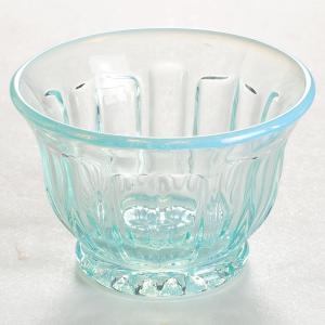 廣田硝子 雪の花 のぞき 古代色 アンティークなスタイルの厚手ガラス