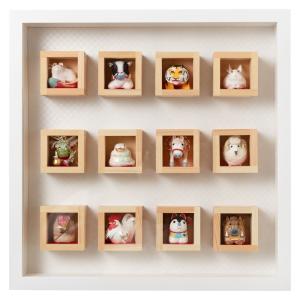 お正月飾り 干支 置き物 十二支セット 作家物 多田利子 九谷焼 磁器