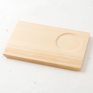 土佐龍　モーニングトレイ桧M　高知県の工芸品　Cypress Morning tray, Kochi craft｜wazakkawakei