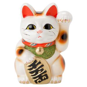 廣田硝子 招き猫 菓子ビン 大 レトロ感ある懐かしのガラス瓶