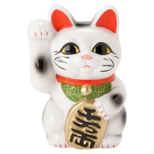 10号招き猫小判赤 右手または左手 (座布団付) : 人形のモリシゲ - 通販
