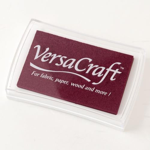 スタンプ用インク　バーサクラフト(VersaCraft)　バーガンディ (19942-161)　布用...