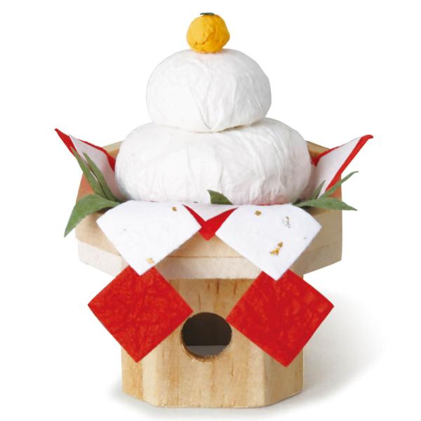 正月飾り　めでたや遊び　お供えもち　めでたや　New Year&apos;s decoration