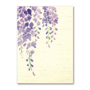 沓掛ろっか　御朱印帳　藤 (RGO-002)　奉書紙と紗紙の御朱印帳　和詩倶楽部　Goshuin book  Kutsukake Rokka  Washi club