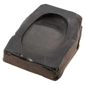 雨畑硯 雨宮弥太郎監修 小判硯四平 硯 すずり 1個 伝統工芸 山梨