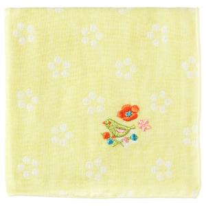 和の花ハンカチ　梅　花柄　刺繍入りガーゼハンカチ　スーベニール　Japanese pattern embroidered gauze handkerchief｜wazakkawakei