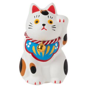 愛知 常滑焼招き猫 大入猫8号 高さ25cm 開運招福 家運隆盛 商売繁盛