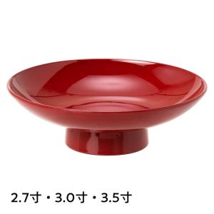 岸本吉二商店　朱塗りの盃　酒器　インテリア　装飾品　お祝いのイベント　サイズを揃えて重ね盃に