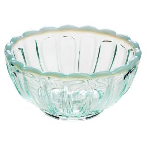 廣田硝子 雪の花 のぞき 古代色 アンティークなスタイルの厚手ガラス