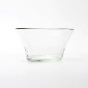 手吹きガラス　円錐小鉢｜wazaya-kyushu