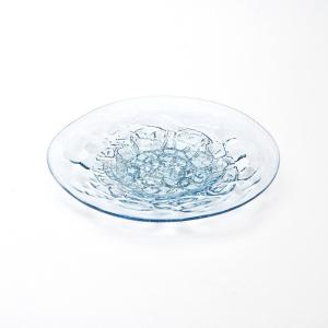 手吹きガラス　アイスカット皿｜wazaya-kyushu