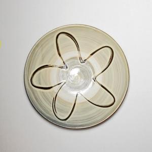 民陶　小鹿田焼(おんたやき)尺六寸皿 小鹿田焼/おんたやき/8寸皿 : WA・ZA・YA - 通販 - Yahoo