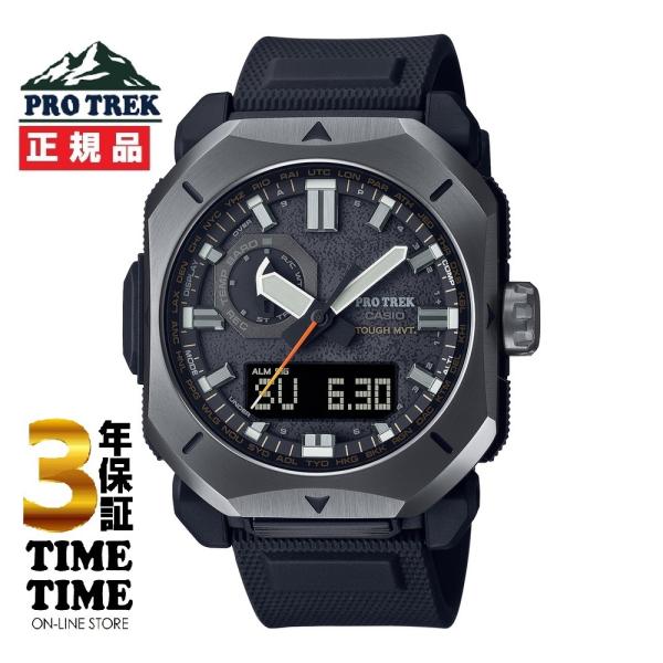 CASIO カシオ PRO TREK プロトレック Climber Line ソーラー電波 角型ベゼ...