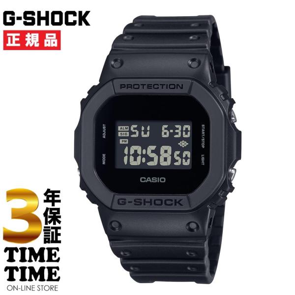CASIO カシオ G-SHOCK Gショック メンズ デジタル オールブラック DW-5600UB...