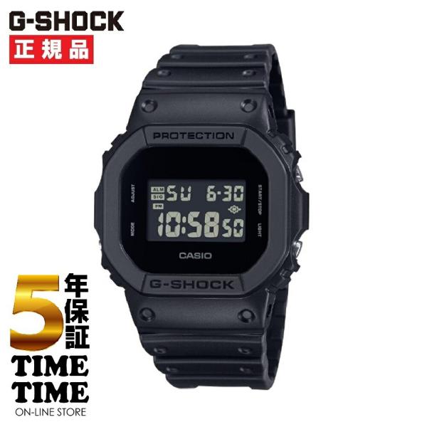 CASIO カシオ G-SHOCK Gショック メンズ デジタル オールブラック DW-5600UB...