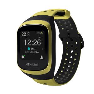 TV紹介の品！Healbe GoBe3 スマートバンド イエロー HGB3-YW-BK 【安心のメーカー1年保証】