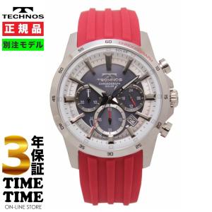 TECHNOS テクノス ソーラー タイムタイム クロノス限定モデル TT8B18SS