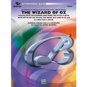 (楽譜) オズの魔法使い / 作曲：ハロルド・アーレン　編曲：ジェイムズ・バーンズ (吹奏楽)(スコア+パート譜セット)｜wbpplus
