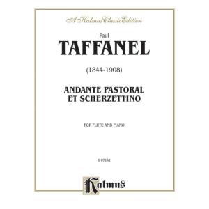 (楽譜) アンダンテ・パストラールとスケルツェッティーノ / 作曲：ポール・タファネル (フルート＆...