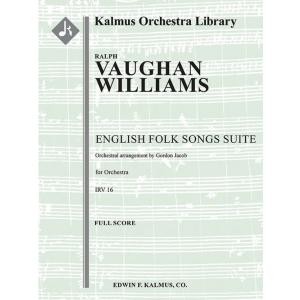(楽譜) イギリス民謡組曲（管弦楽版） / 作曲：レイフ・ヴォーン・ウィリアムズ　編曲：ゴードン・ジ...