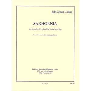 (楽譜) サクソルニア / 作曲：ジュール・セムレ＝コルリー(ユーフォニアム＆ピアノ)