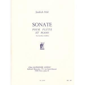 (楽譜) フルート・ソナタ / 作曲：インドゥジヒ・フェルド (フルート＆ピアノ)