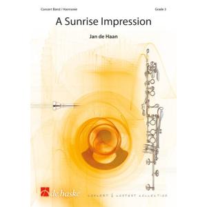 (楽譜) 日の出の印象 / 作曲：ヤン・デハーン (吹奏楽)(スコア+パート譜セット)｜wbpplus