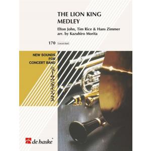 (楽譜) [NSB輸入版]ライオン・キング・メドレー / 編曲：森田一浩 (吹奏楽)(スコア+パート譜セット)｜wbpplus