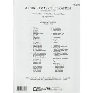 (楽譜) クリスマス・セレブレーション / 作曲：アルフレッド・リード(吹奏楽)(フルスコアのみ)