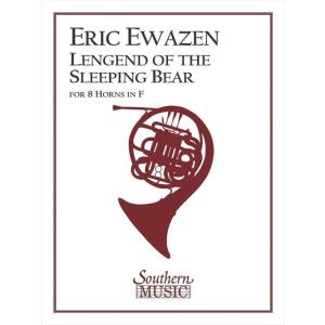 (楽譜) 眠る熊の伝説 / 作曲：エリック・イウェイゼン (ホルン8重奏)