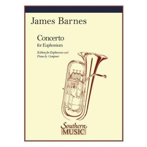 (楽譜) ユーフォニアム協奏曲 / 作曲：ジェイムズ・バーンズ(ユーフォニアム＆ピアノ)