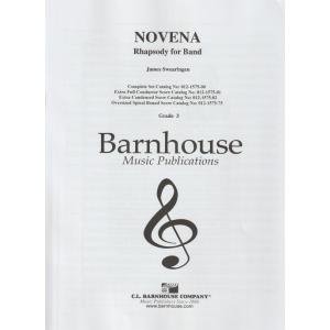 (楽譜) ノヴェナ / 作曲：ジェイムズ・スウェアリンジェン