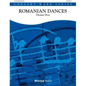 (楽譜) ルーマニアン・ダンス（完全版) / 作曲：トーマス・ドス (吹奏楽)(スコア+パート譜セッ...