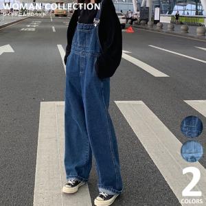 サロペット レディース デニム パンツ オーバーオール