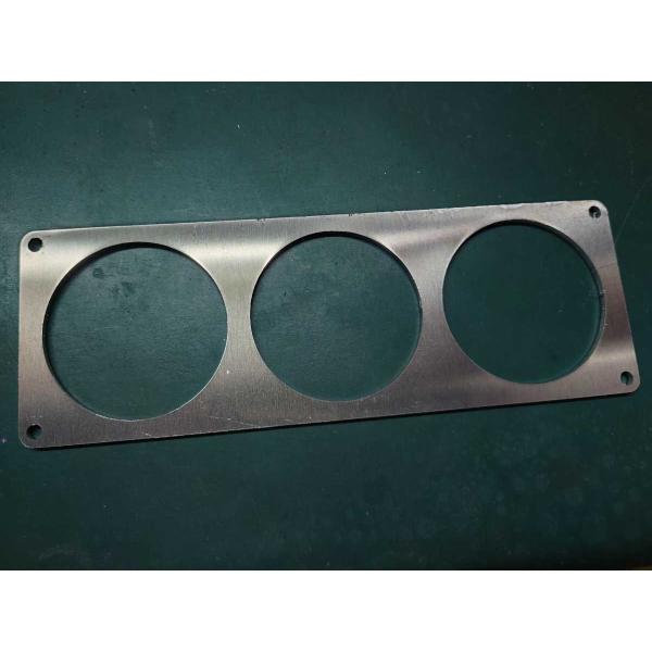 1DIN 3連 メーターパネル　60φ　アルミ　s13 s14 s15 シルビア　r34 r33 r...